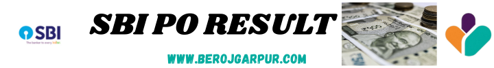 sbi po 2024 phase i result out berojgarpur SBI-PO-RESULT